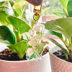 Flower Bun Charms